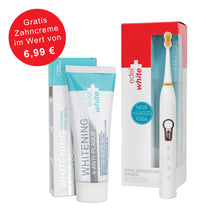 Laden Sie das Bild in den Galerie-Viewer, Sonic Generation 8 Winner Schallzahnbürste Ultrasoft INKL. 2 ERSATZKÖPFE + GRATIS whitening Zahnpasta im Wert von 6,99 EURO