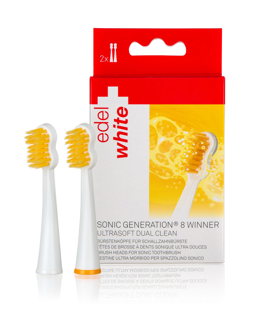 Dual Clean Ersatzbürstenköpfe 2 Stück oder günstige 8 Stück nur 6,12 € pro Stück