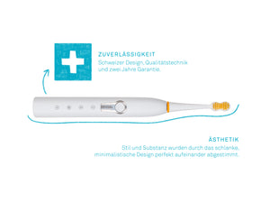 Sonic Generation 8 Winner Schallzahnbürste Ultrasoft INKL. 2 ERSATZKÖPFE + GRATIS whitening Zahnpasta im Wert von 6,99 EURO